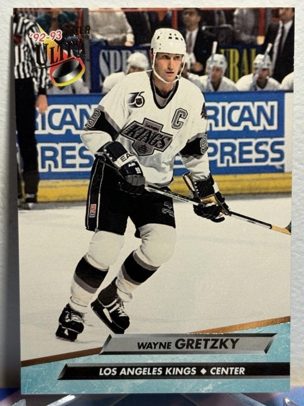 Wayne Gretzky 1992/93 Fleer Ultra Los Angeles Kings Hockey Card